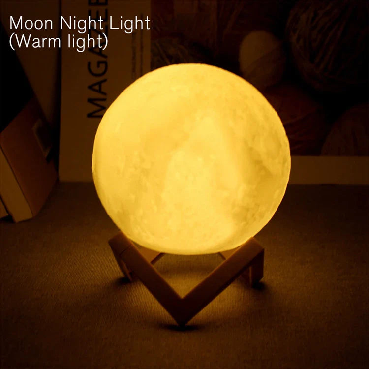 LED Galaxy Moon Night Light Gift