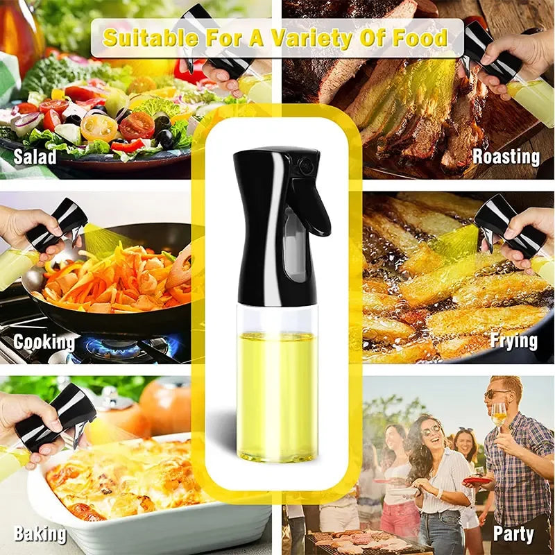 Premium BBQ Oil Spray Bottle – Olive Oil Sprayer for Grilling & Baking
