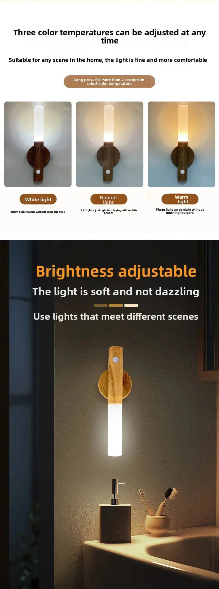 LumiStep Motion-Activated Magnetic LED Light