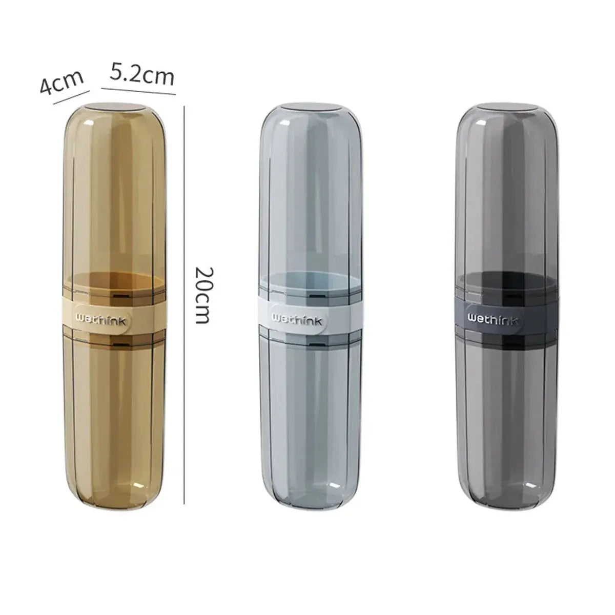 AuraClean Travel Toothbrush & Cup Case