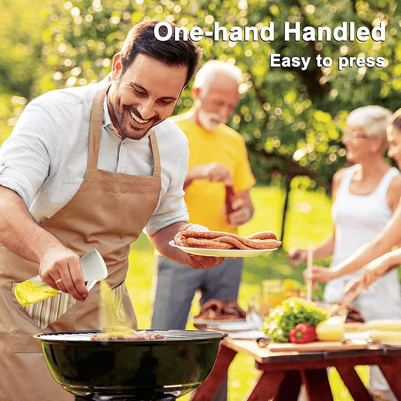 Premium BBQ Oil Spray Bottle – Olive Oil Sprayer for Grilling & Baking