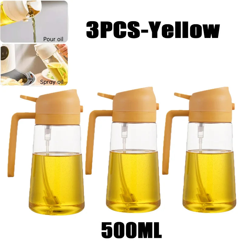 Premium BBQ Oil Spray Bottle – Olive Oil Sprayer for Grilling & Baking