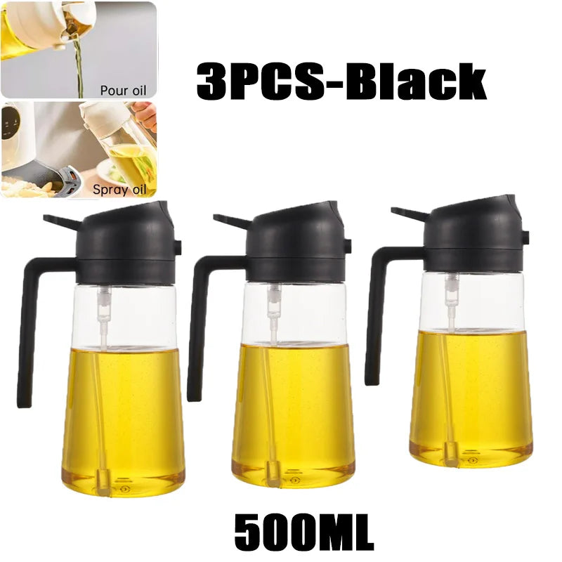 Premium BBQ Oil Spray Bottle – Olive Oil Sprayer for Grilling & Baking