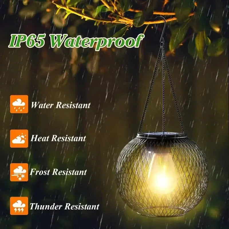 Radiance Glow Solar Garden Lantern | Waterproof Decorative Light