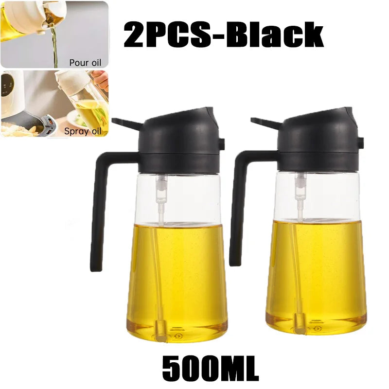 Premium BBQ Oil Spray Bottle – Olive Oil Sprayer for Grilling & Baking