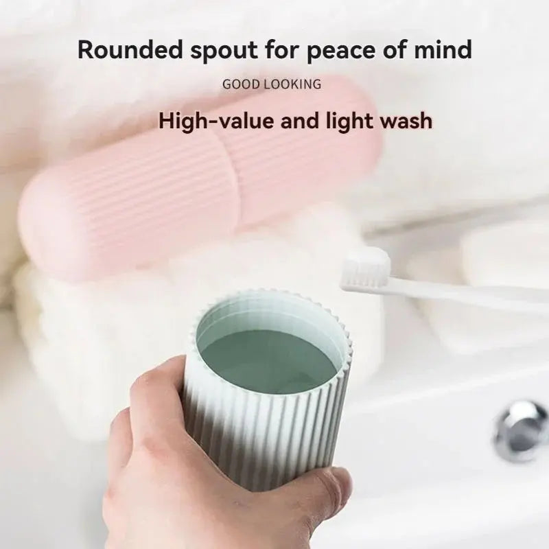 AuraClean Travel Toothbrush & Cup Case